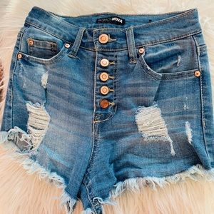Sugar beach denim shorts